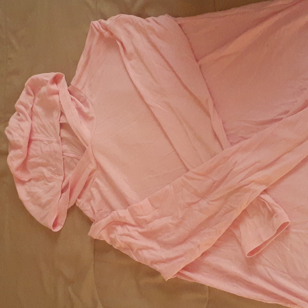 Pink hoodie